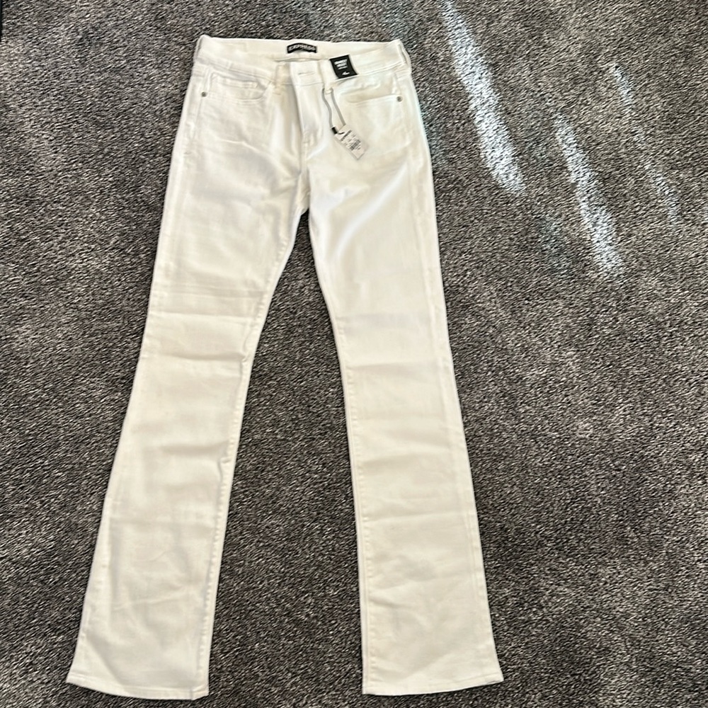 Express mid rise jeans
